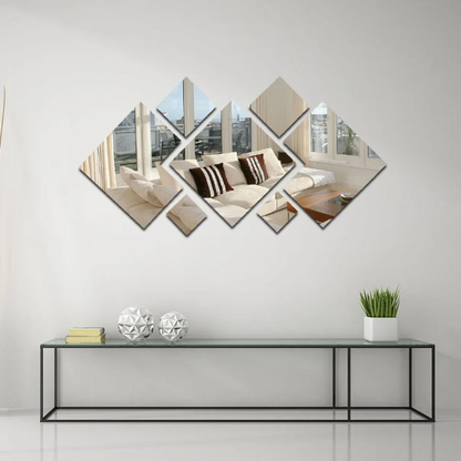 Geometric Mirror-07 Pcs set