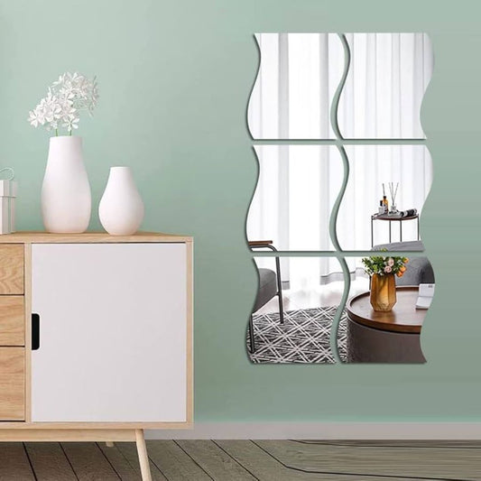 Wavy Mirror (06 Pcs Set)