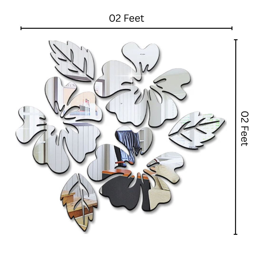 Leaf & Flowers - 06 Pcs